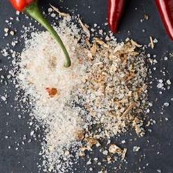 Gift Box - Organic Chilli Salt & Wild Garlic 120 - g