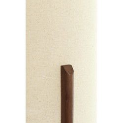 Tafellamp Litto - Donkerbruin - Ø22cm