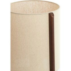 Light & Living - Tafellamp - Litto - Naturel - Hout - Bureaulamp - E27 - 1894443