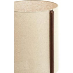Tafellamp Litto - Donkerbruin - Ø35cm