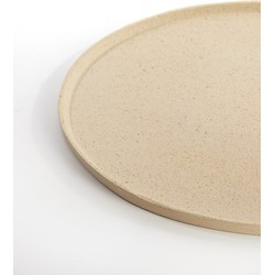 Light&living Schaal Ø40x1,5 Cm MAES Zand+licht Bruin Gespikkeld