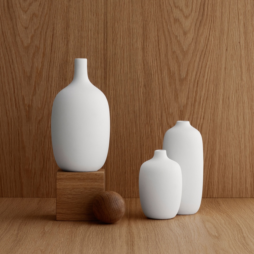Vase - Ceola - White -