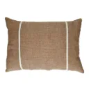 BRUNELLO - kussen - linnen - L 60 x W 40 cm - camel