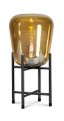 Benn Gold Tafellamp 1x E27 Zwart