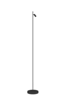 Minora Vloerlamp 1X 3.4w led dimbaar Zwart