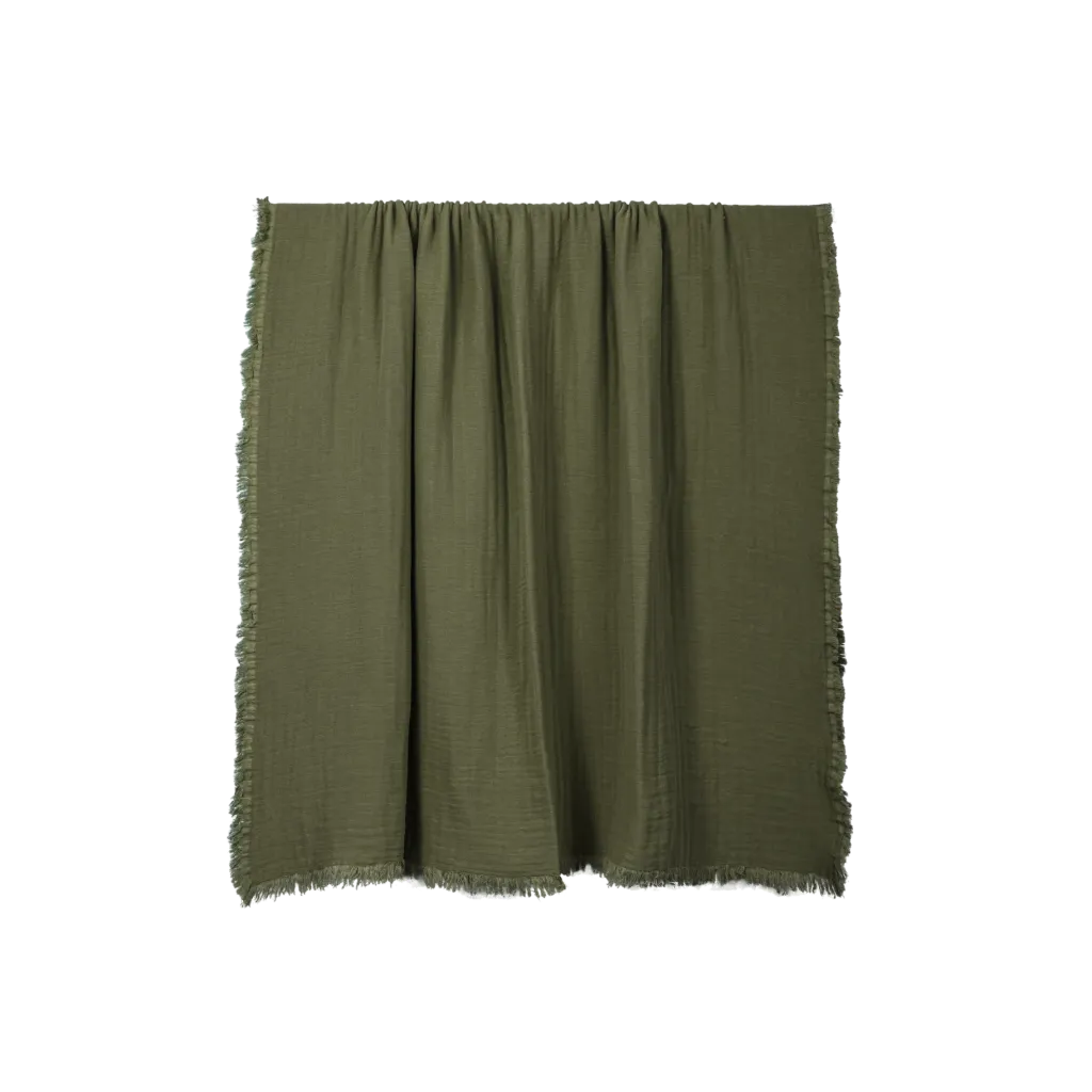 [12329_17_130] Plaid - Vanly 130x180cm - Kaki