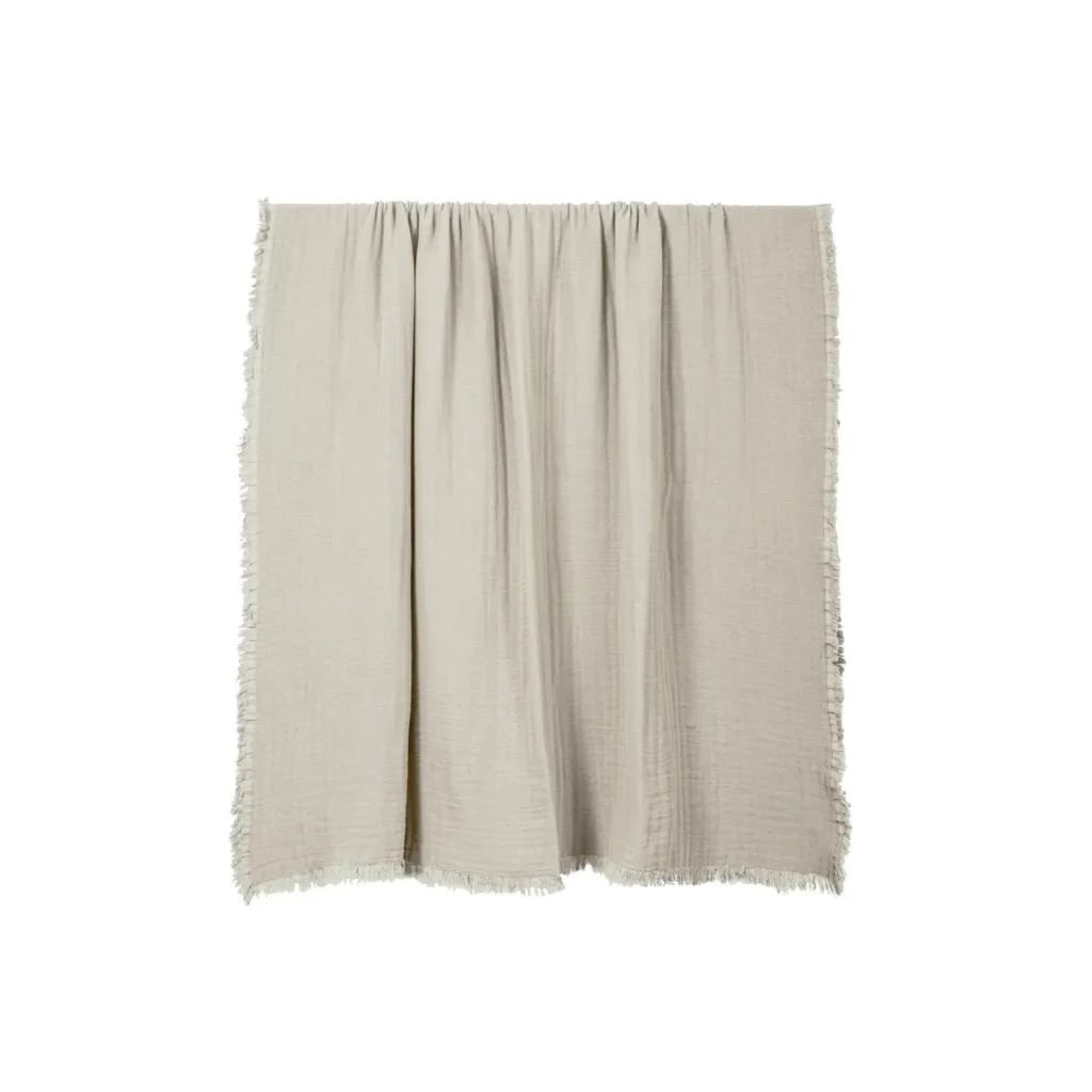 [12329_10_130] Plaid - Vanly 130x180cm - Naturel