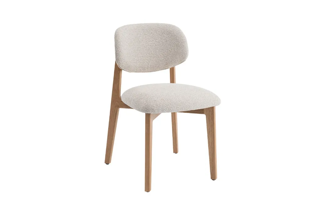 Stoel 'Carmen' Naturel Eik Ote Milan 103 -Beige