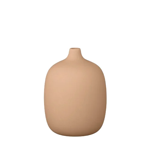 Vase - CEOLA - Amber Brown - 19x14 cm