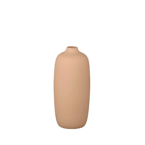 Vase - CEOLA - Amberbrown - 18x8cm
