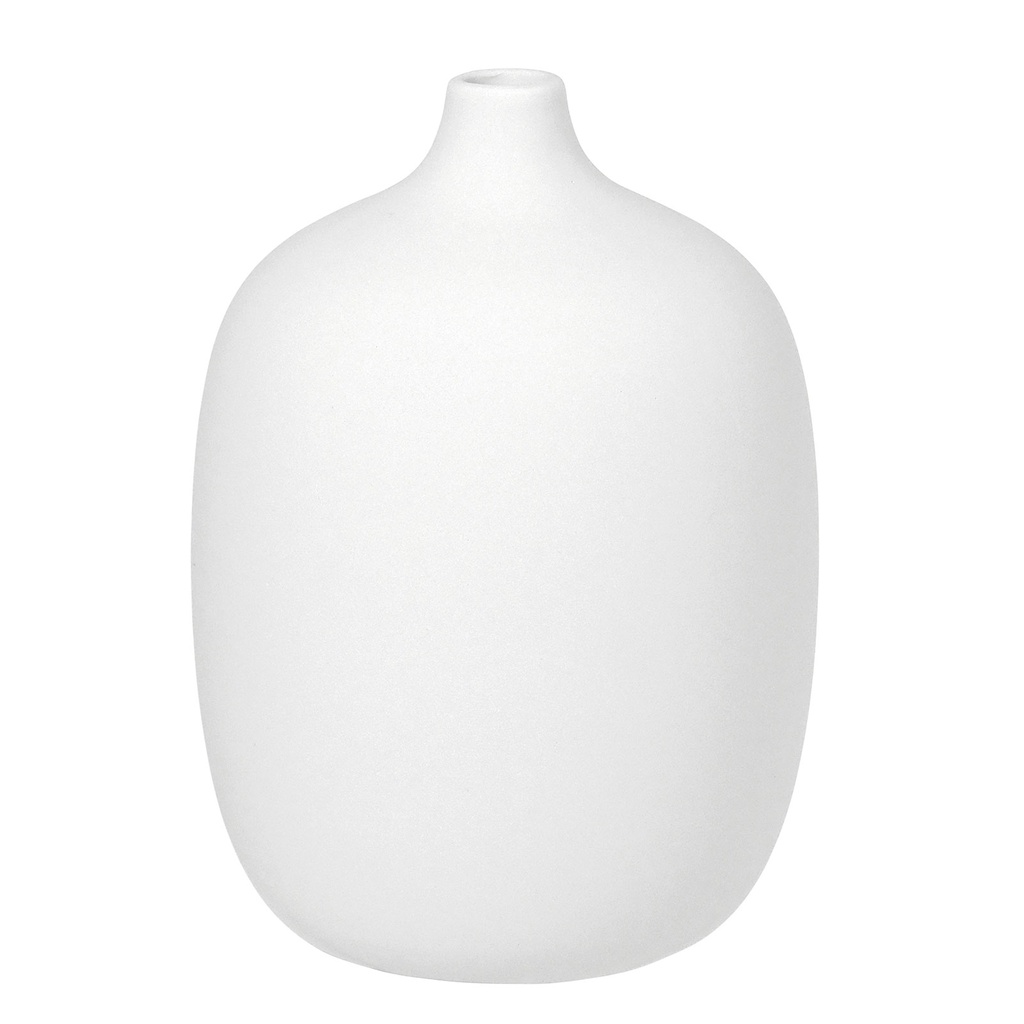 Blomus Ceola Ceramic Vase - White - 19x14cm