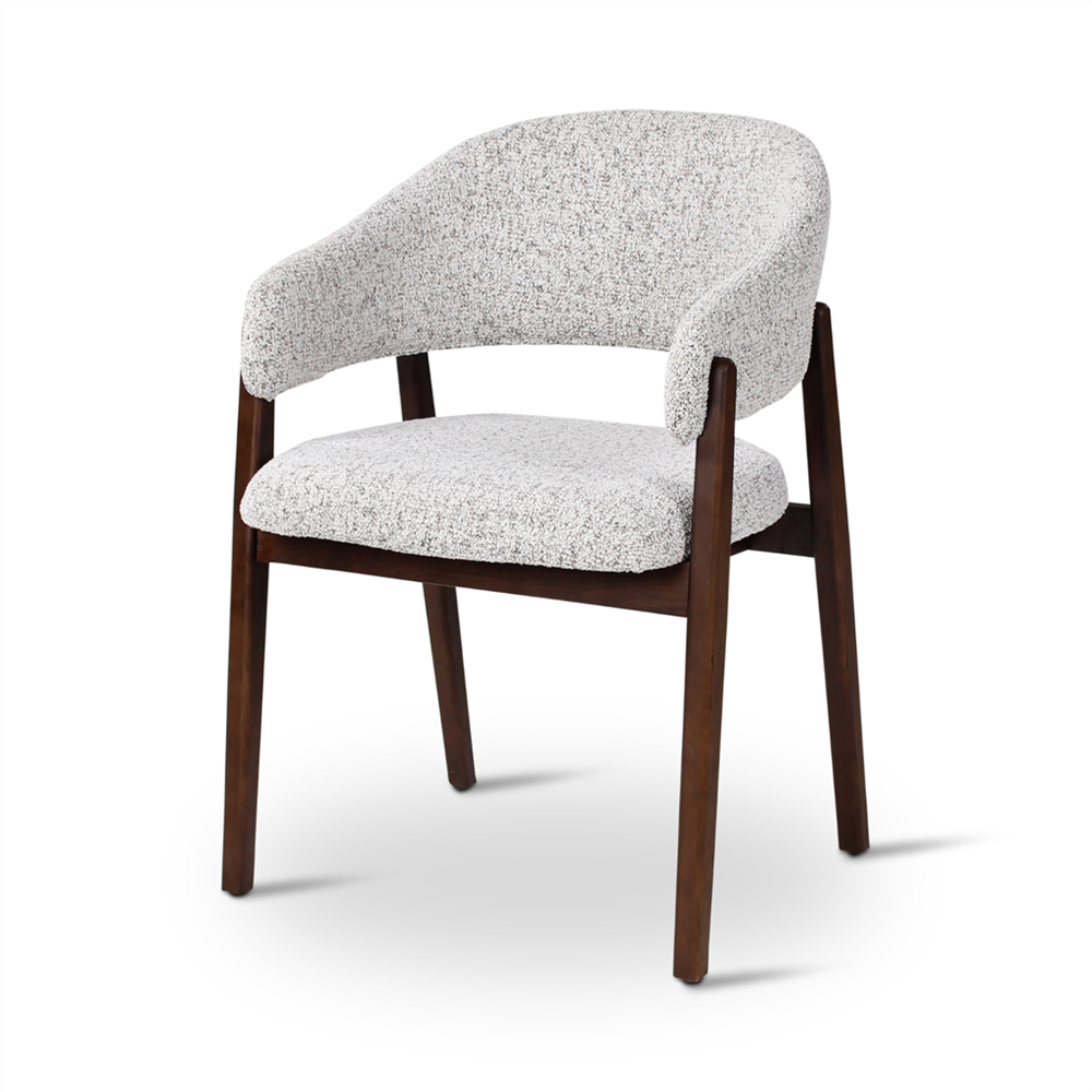 Stoel Conor CH-00615 - Houten Poten - Donder Bruin