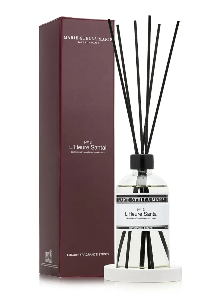 Geurstokjes 250 ml - L'Heure Santal