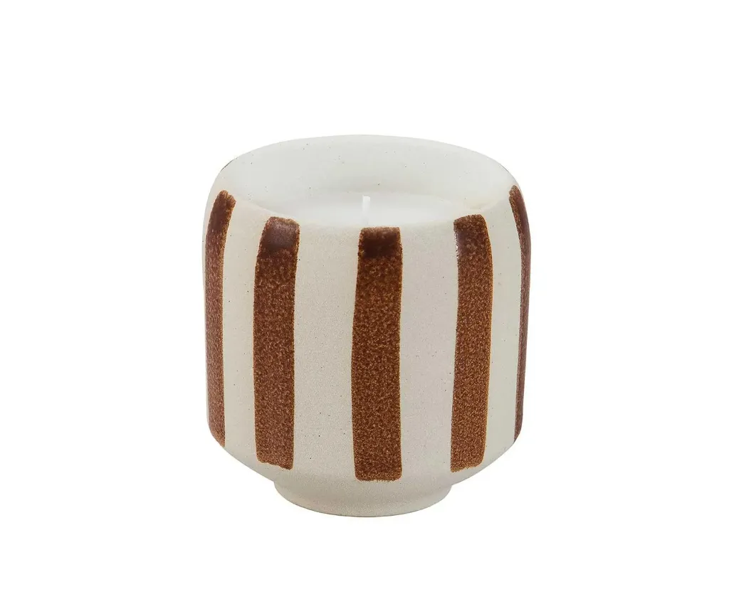 Ceramic Candle Puglia - Ø8,5X8,5CM