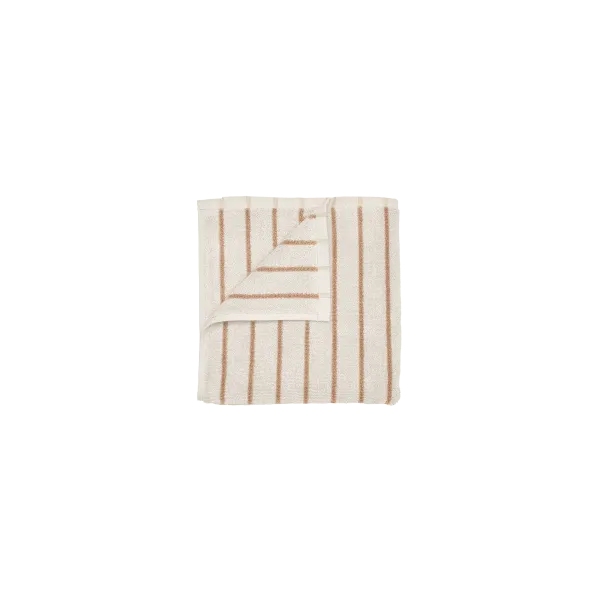 Set of 2 guest towels -ARTO- colour Moonbeam/Amber Brown - size 30 x 50 cm