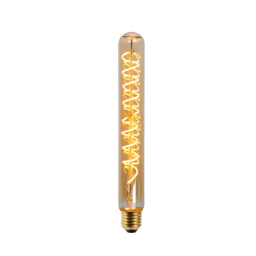 [49035/25/62] Lucide T32 - Filament lamp - Ø 3,2 cm - LED Dimb. - E27 - 1x4,9W 2200K - Amber
