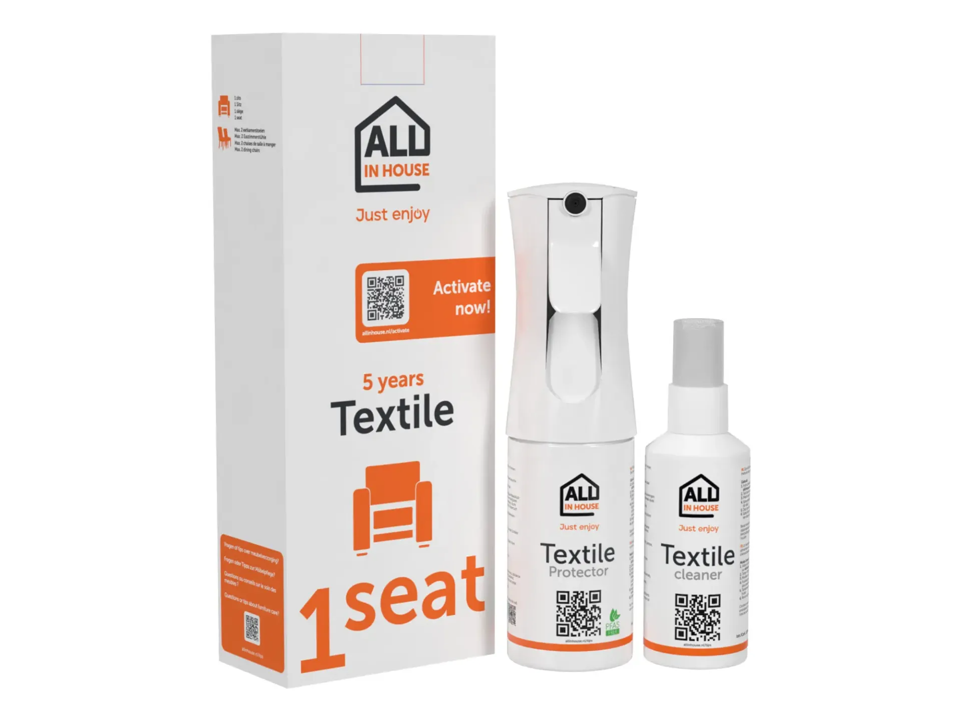 [127501] AIH 5 jaar Textile Kit / 1 seat