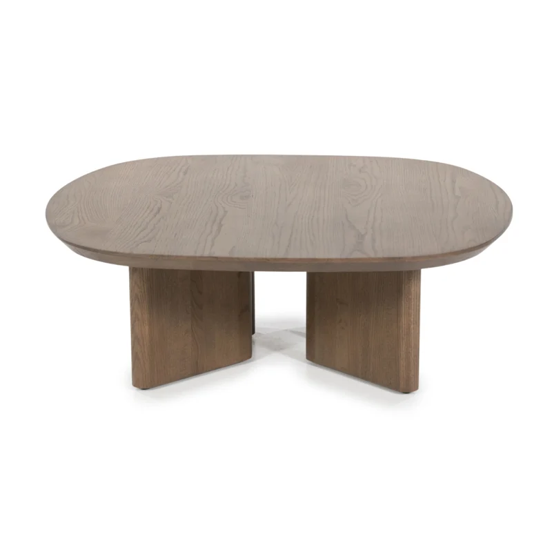 Salontafel Stef Small - bruin - 80x80x29cm
