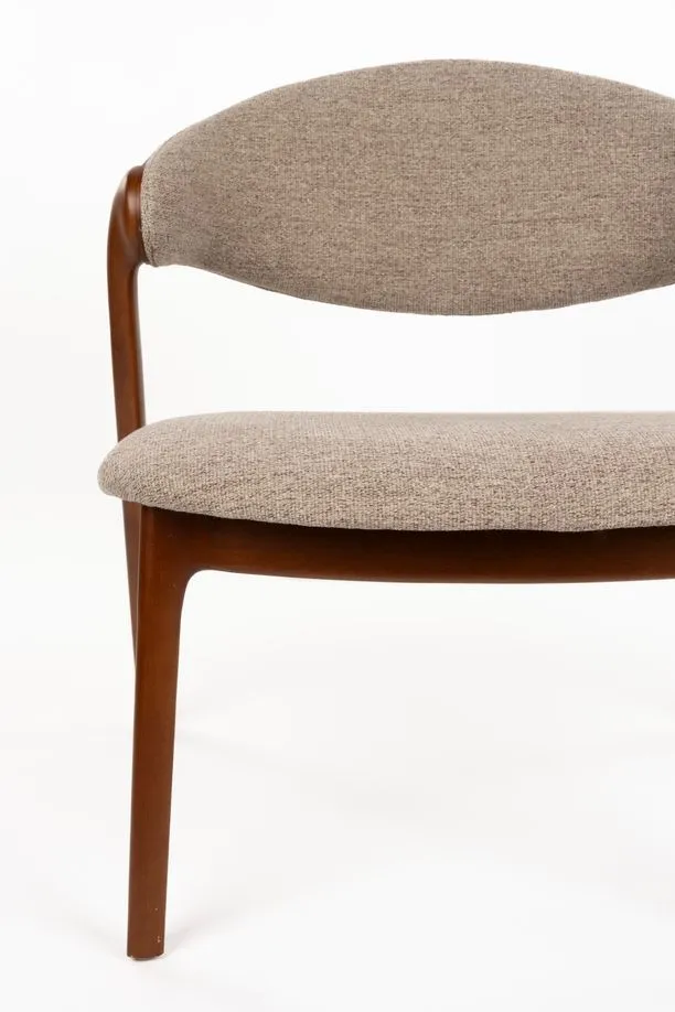 Babington Loungechair - Walnoot