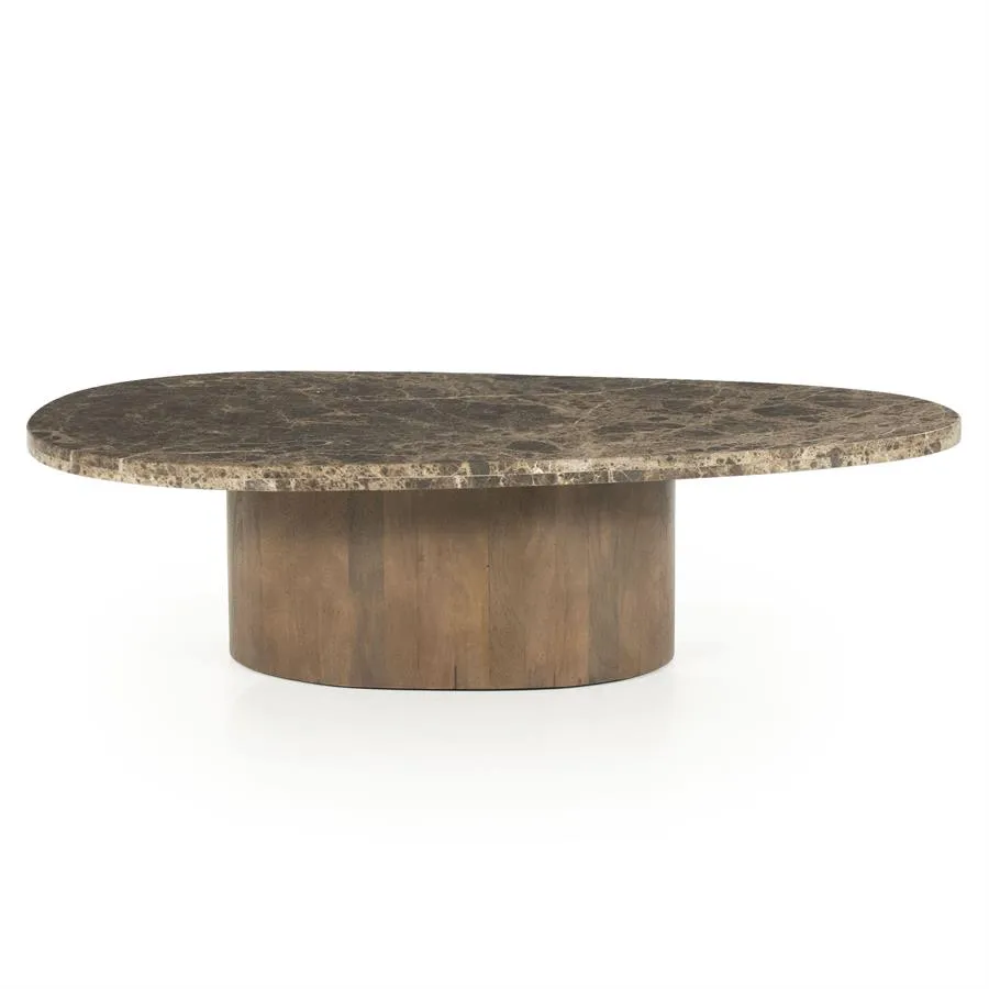 Salontafel Bradley - Marmer - 120x75x32cm