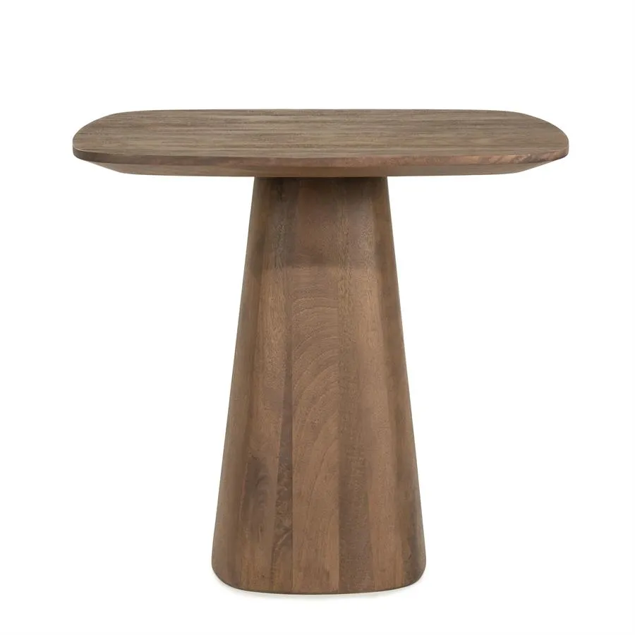 [96492] Eettafel Aron - Vierkant 80×80 – Lichtbruin