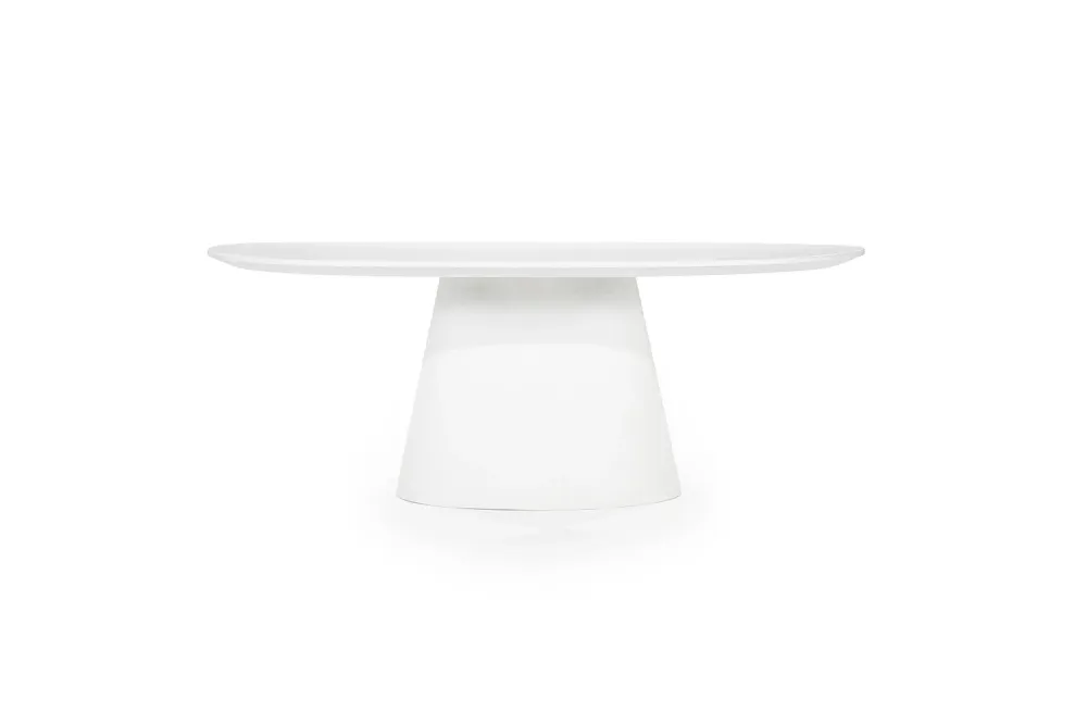 [95983] Eleonora Eettafel Elin Ovaal – Wit 200x110cm
