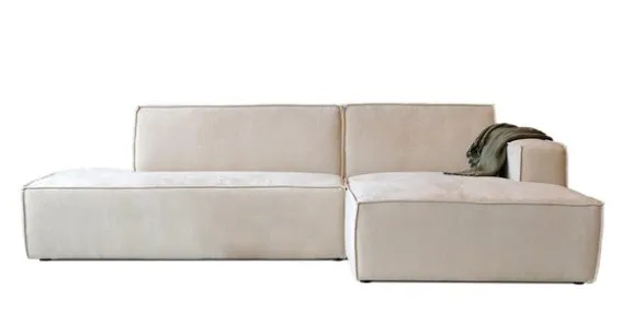 ENZO met chaise longue rechts - Legend 2 Natural