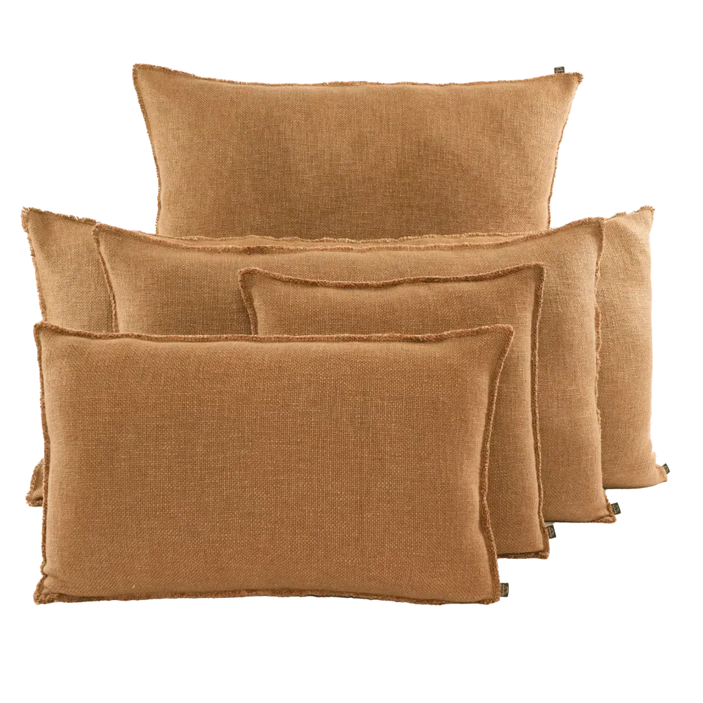 Kussen - Californië 45X45cm - Tabac linen