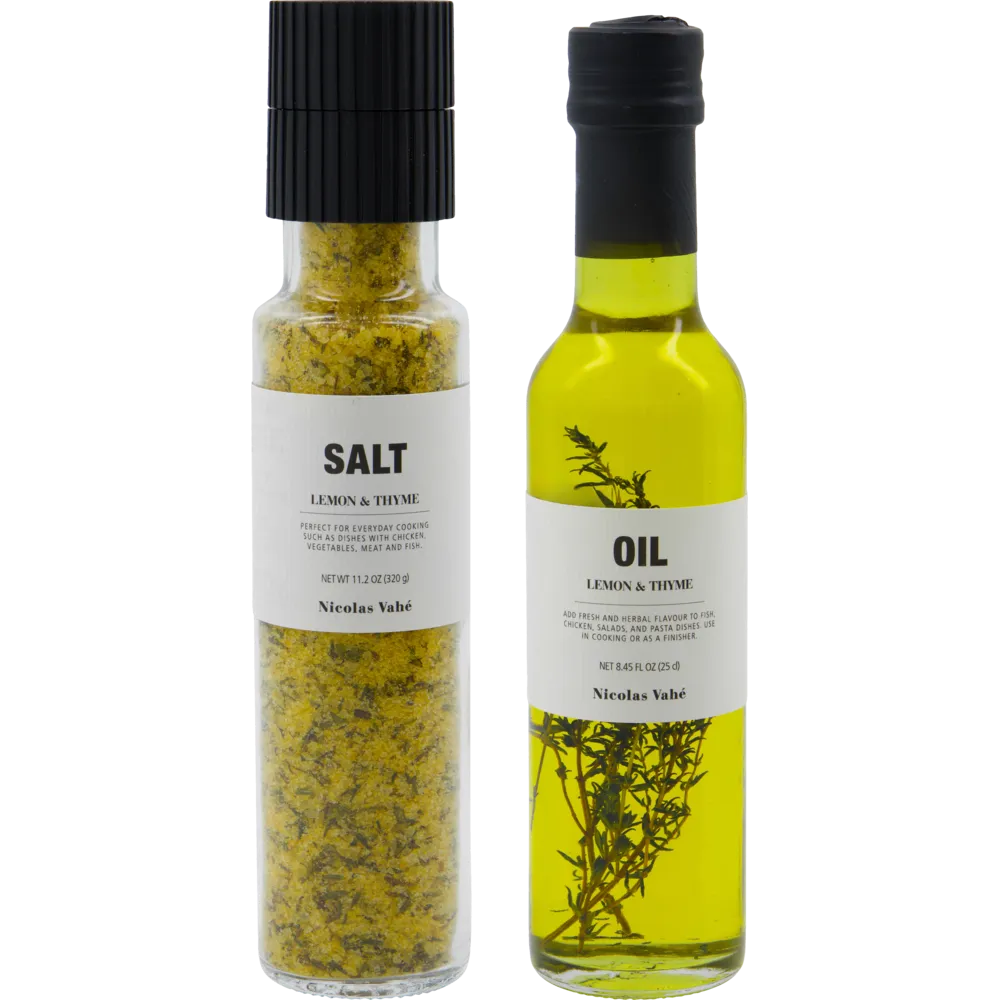 [900003014] Gift Box - Salt & Oil - Lemon - 330|25 g|cl