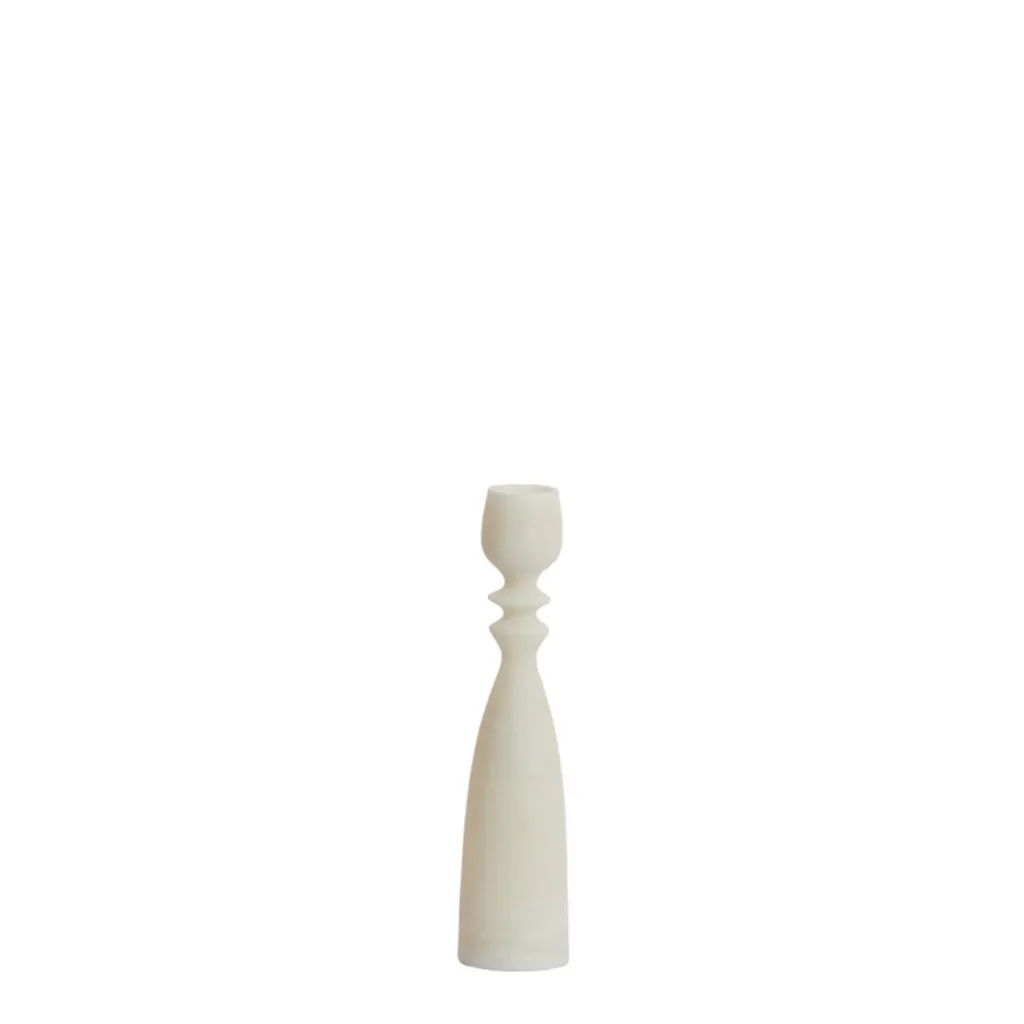 Kandelaar Ø6x26 cm GUAM beige